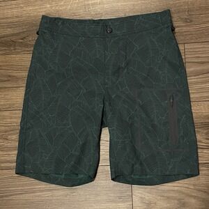 Mack Weldon Swim Board Unlined Mens M Size 32 Green Drawstring Waist Swim Trunks